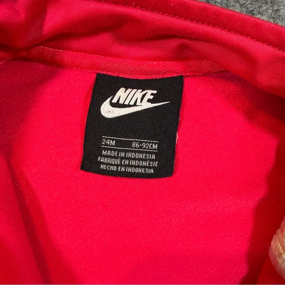 Nike Baby Girls Hot Pink Track Jacket Size 24‎ Months